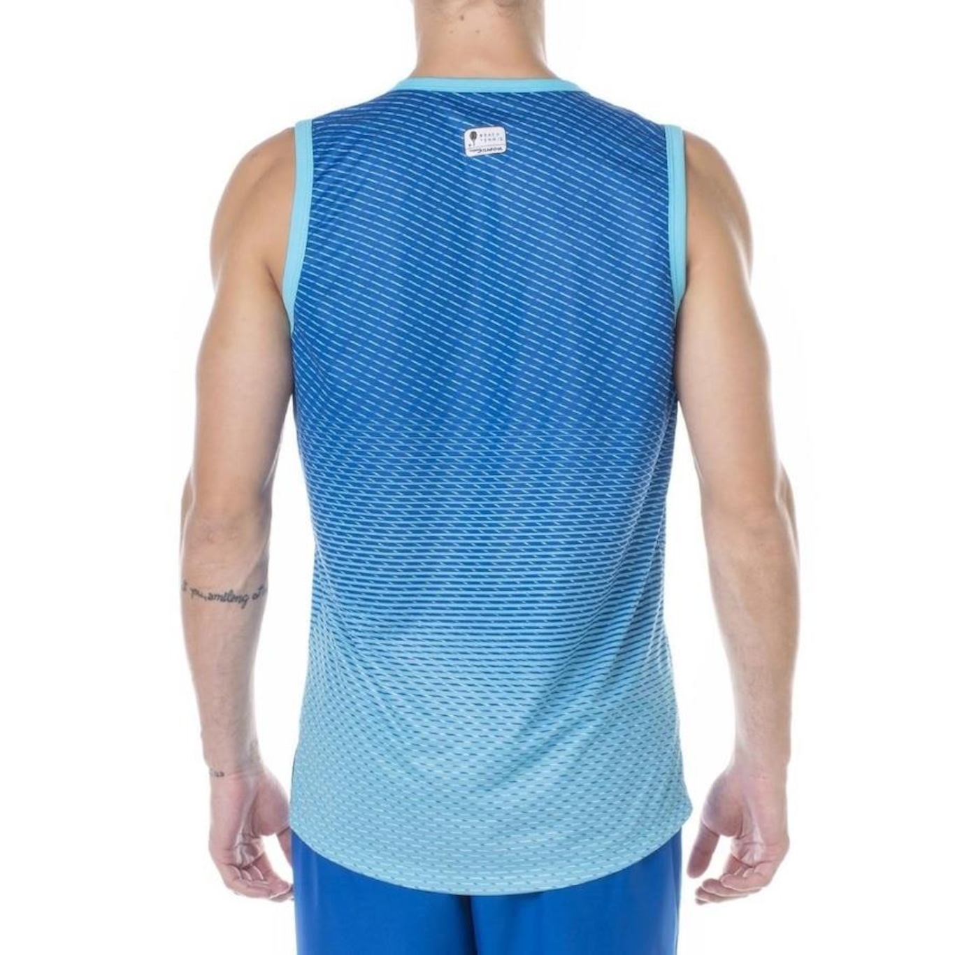 Camiseta Regata Rainha Degradê Beach Tennis - Masculina - Foto 2