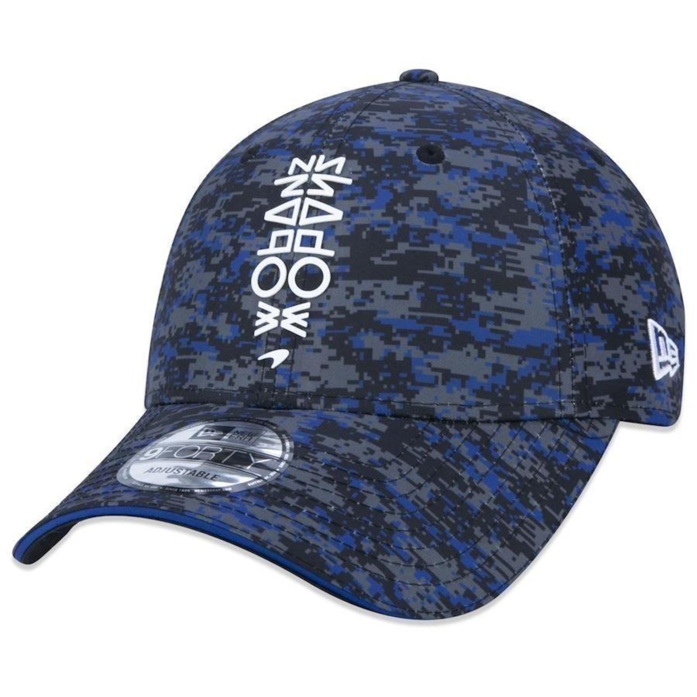 Boné New Era 9Forty Oficial Mclaren F1 Team Digital Camo Ajustavel - Snapback - Adulto - Foto 2