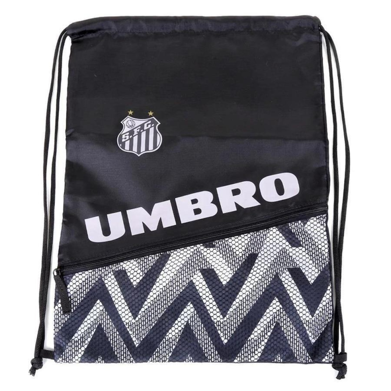 Gym Sack Umbro Clubes 2021 Santos - 1,5 litros - Foto 1