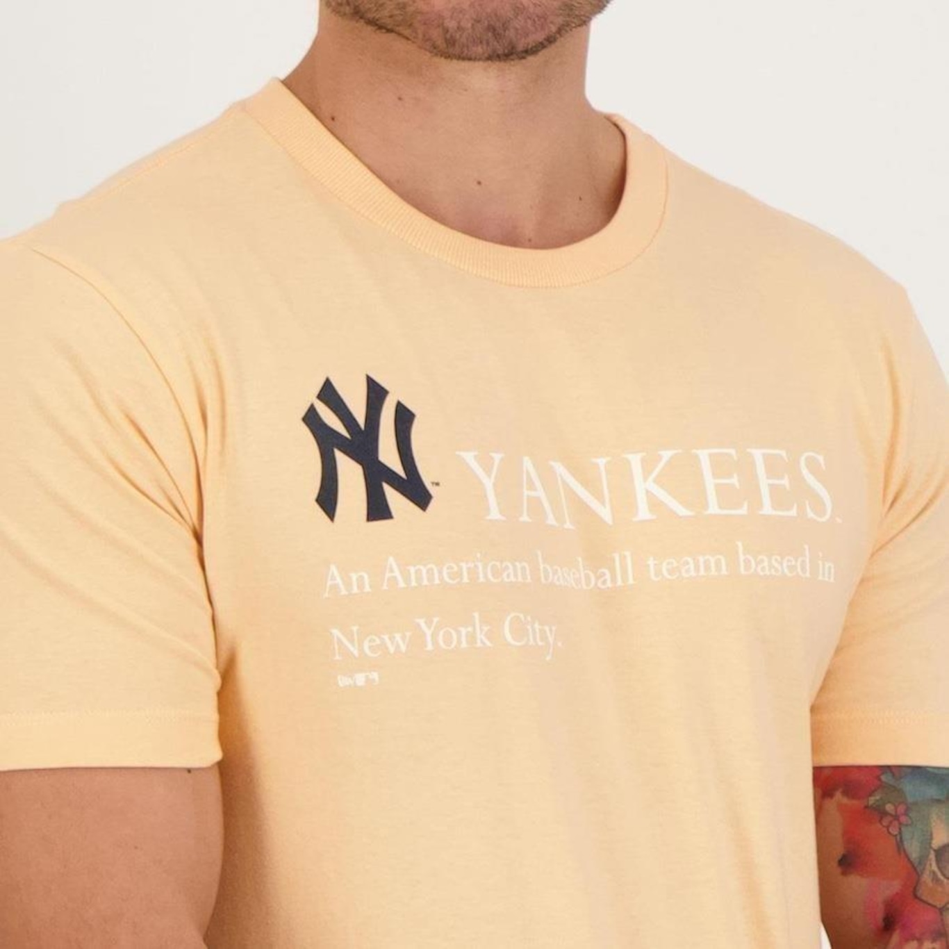 Camiseta New Era MLB New York Yankees Classic - Masculina - Foto 5