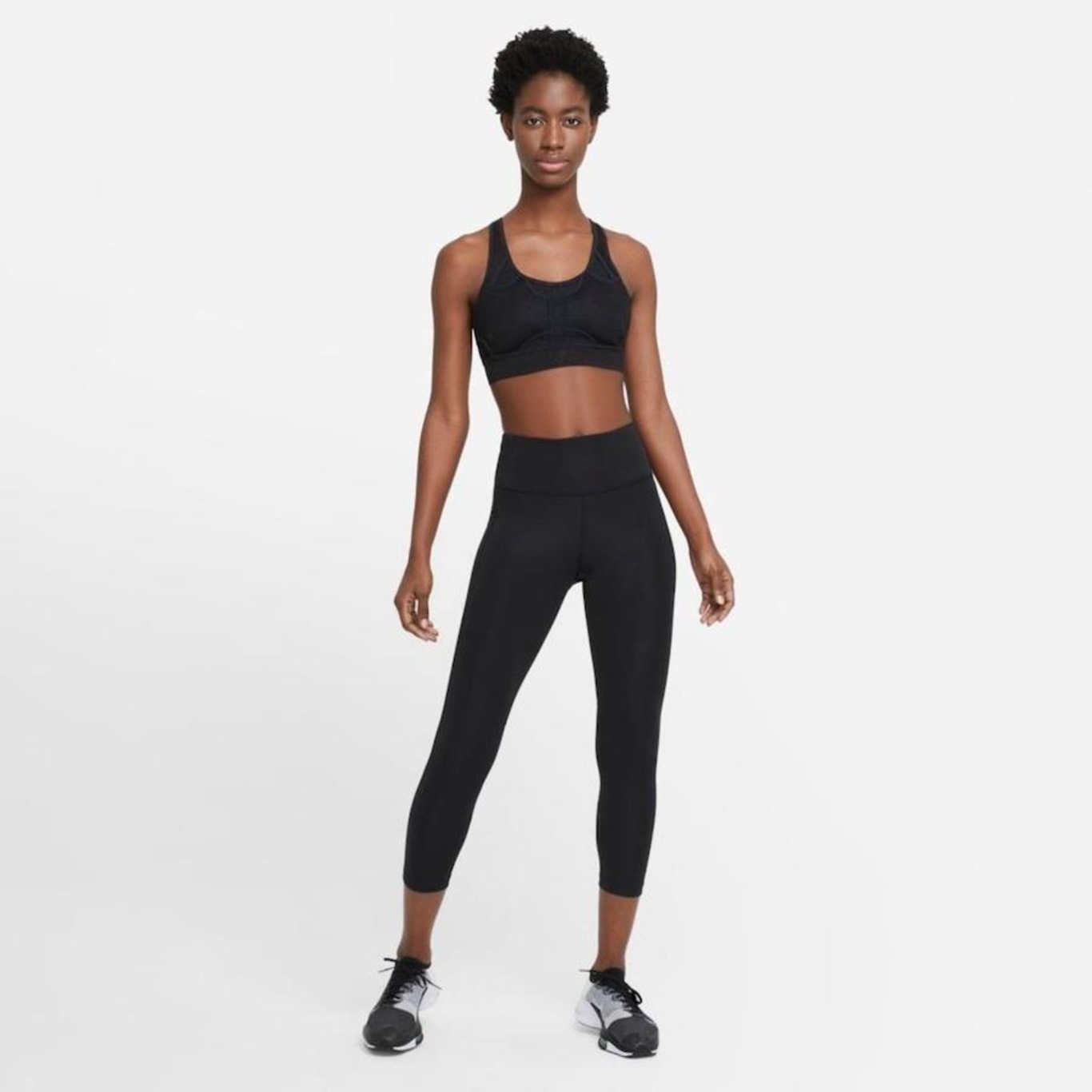 Calça Legging Nike Fast Cropped - Feminina em Promoção