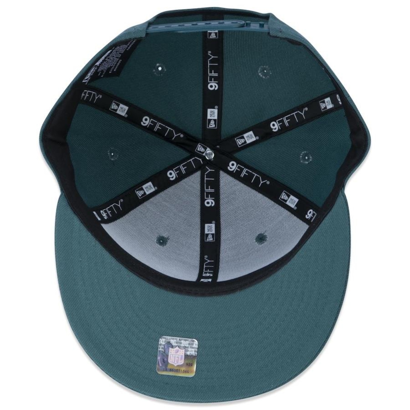 Boné Aba Reta New Era 9Fifty Fit NFL Philadelphia Eagles - Snapback - Adulto - Foto 5