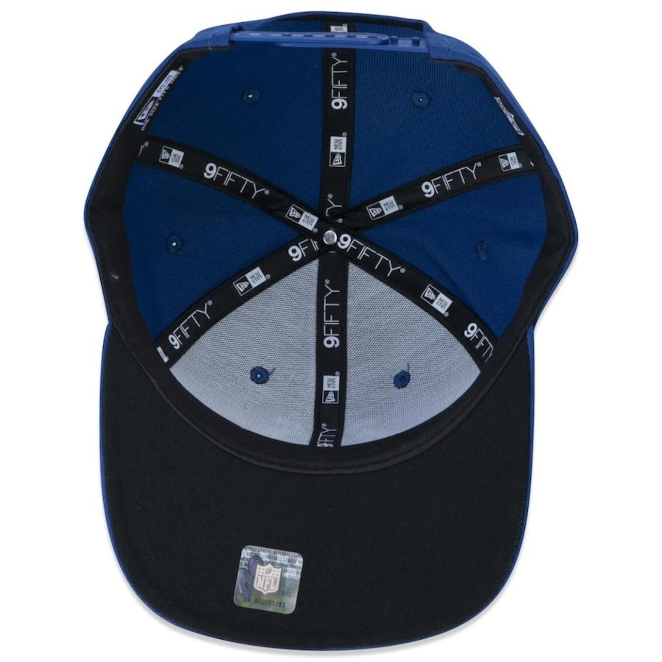 Boné Aba Reta New Era 9Fifty Fit NFL Indianapolis Colts - Snapback - Adulto - Foto 5