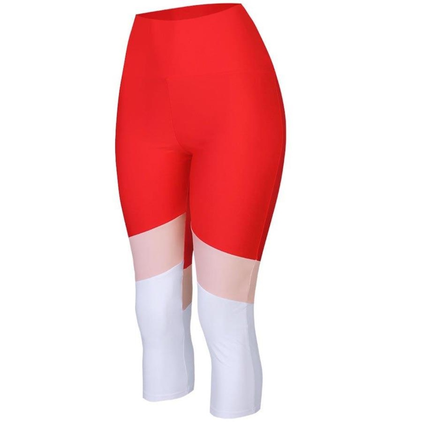 Calça Legging Corsário Rola Moça Rm Compression - Feminino - Foto 3