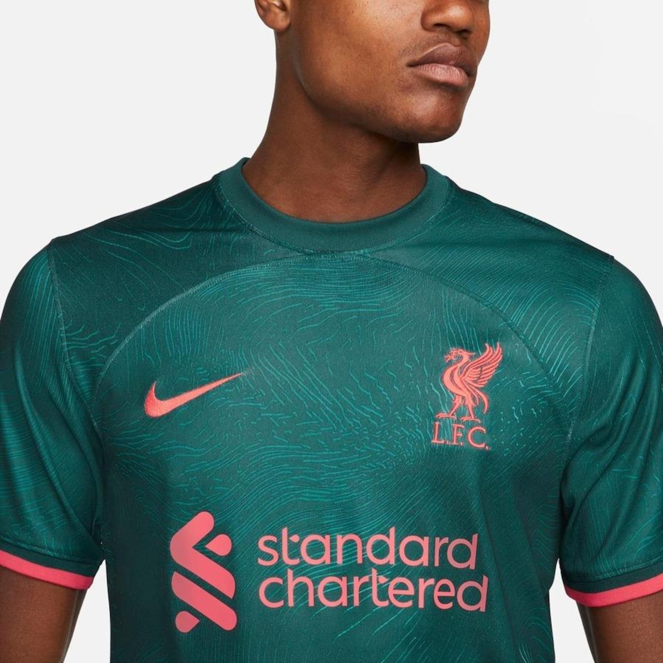 Camisa Liverpool III 22/23 Nike Torcedor Pro - Masculina - Foto 3