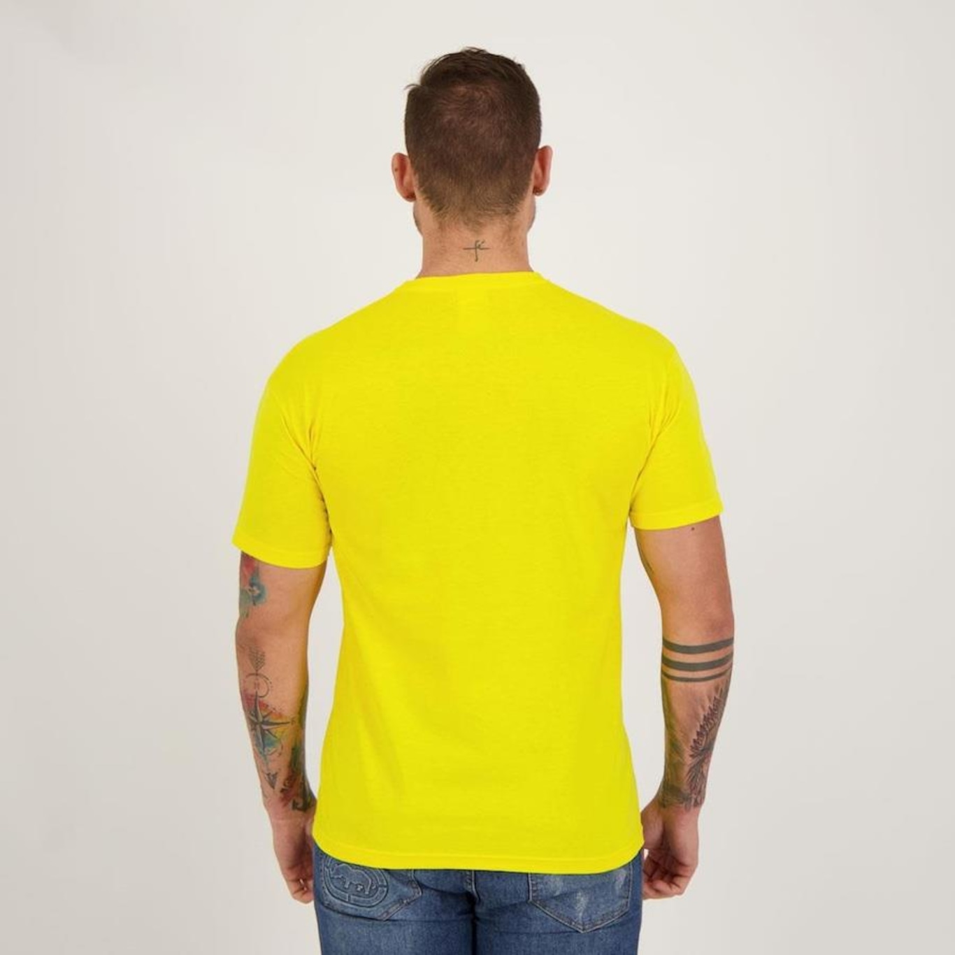 Camiseta Futfanatics Brasil Craque do Hexa - Masculina - Foto 3