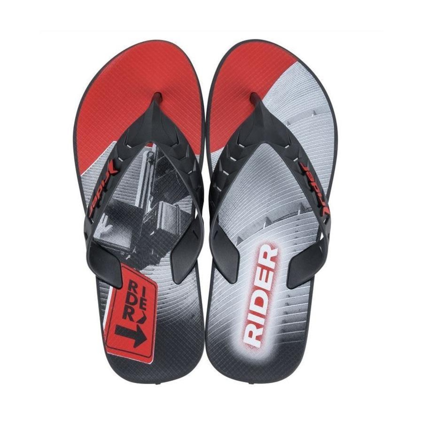 Chinelo Rider Street City - Masculino - Foto 1