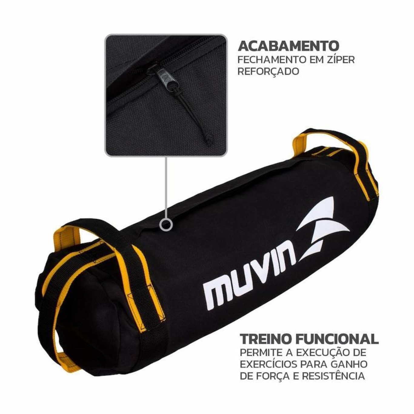 Sandbag Ajustável Muvin Vazio - Foto 6