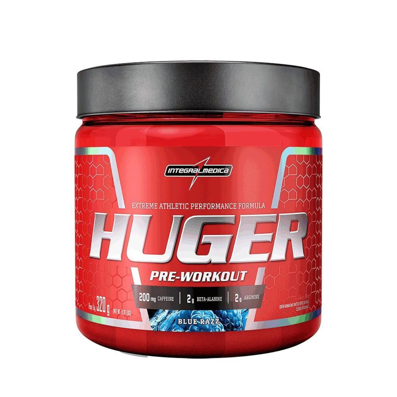 Huger Pre-Workout Integralmédica - 320g - Foto 1