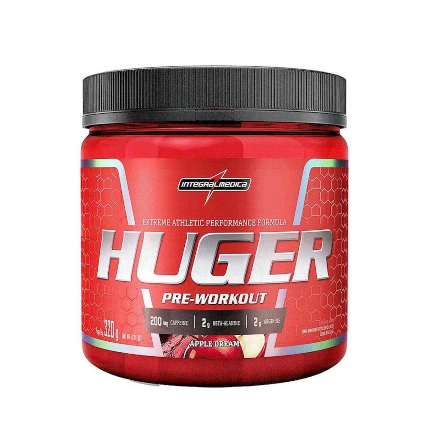 Huger Pre-Workout Integralmédica - 320g - Foto 2