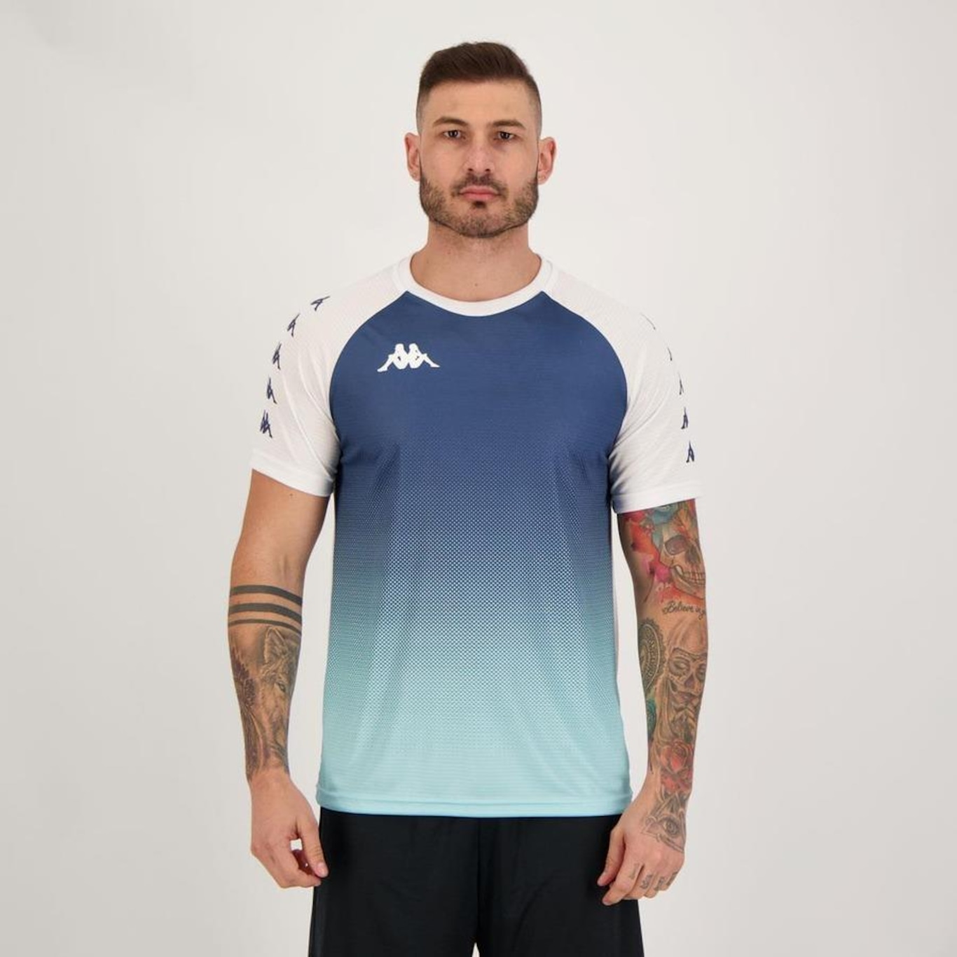 Camisa Kappa Sport Carrell - Masculina - Foto 1