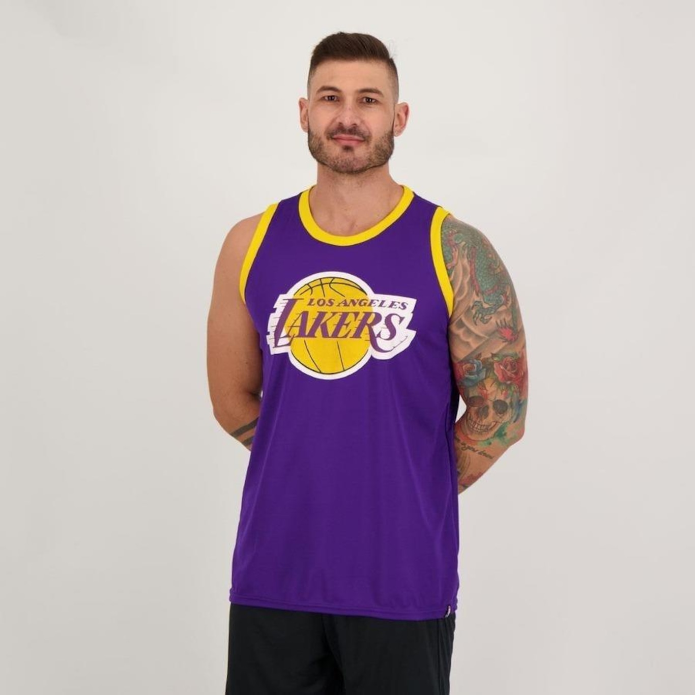 Camiseta Regata Los Angeles Lakers Roxa - Nike - Masculina - NBA