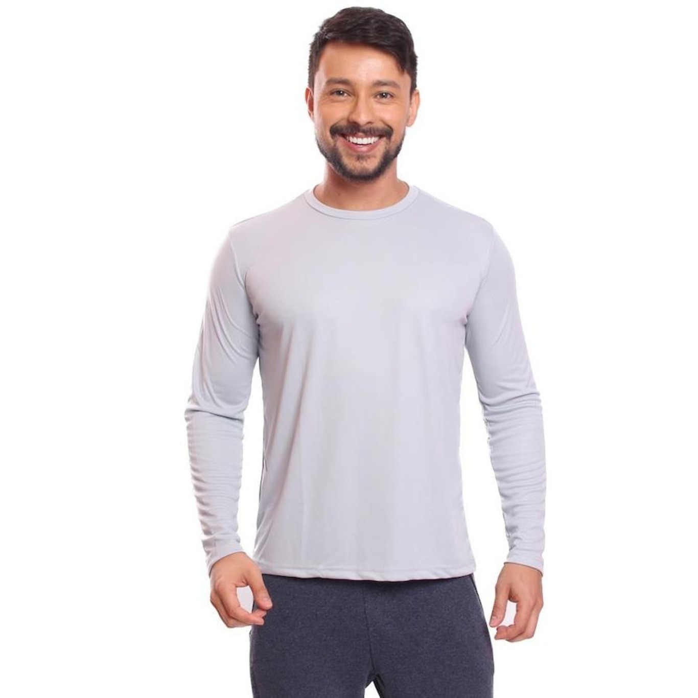 Camisa Segunda Pele Rony Versátil Proteção UV 50+ Manga Longa - Masculina 5 Unidades - Foto 5