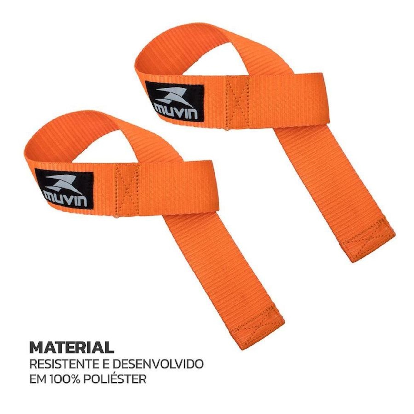 Straps para Musculação Muvin Pro com 60cm - Foto 2