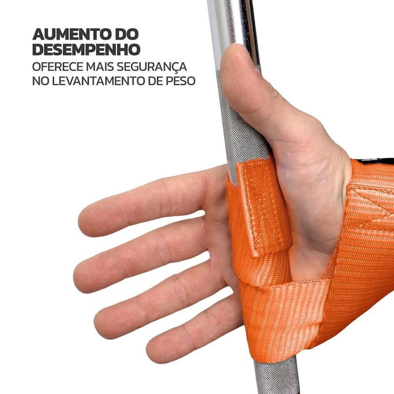 Straps para Musculação Muvin Pro com 60cm - Foto 4