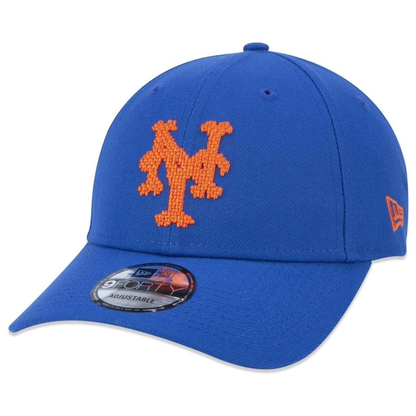 Boné Aba Curva New Era 9Forty MLB New York Mets Tecnologic - Snapback - Adulto - Foto 1