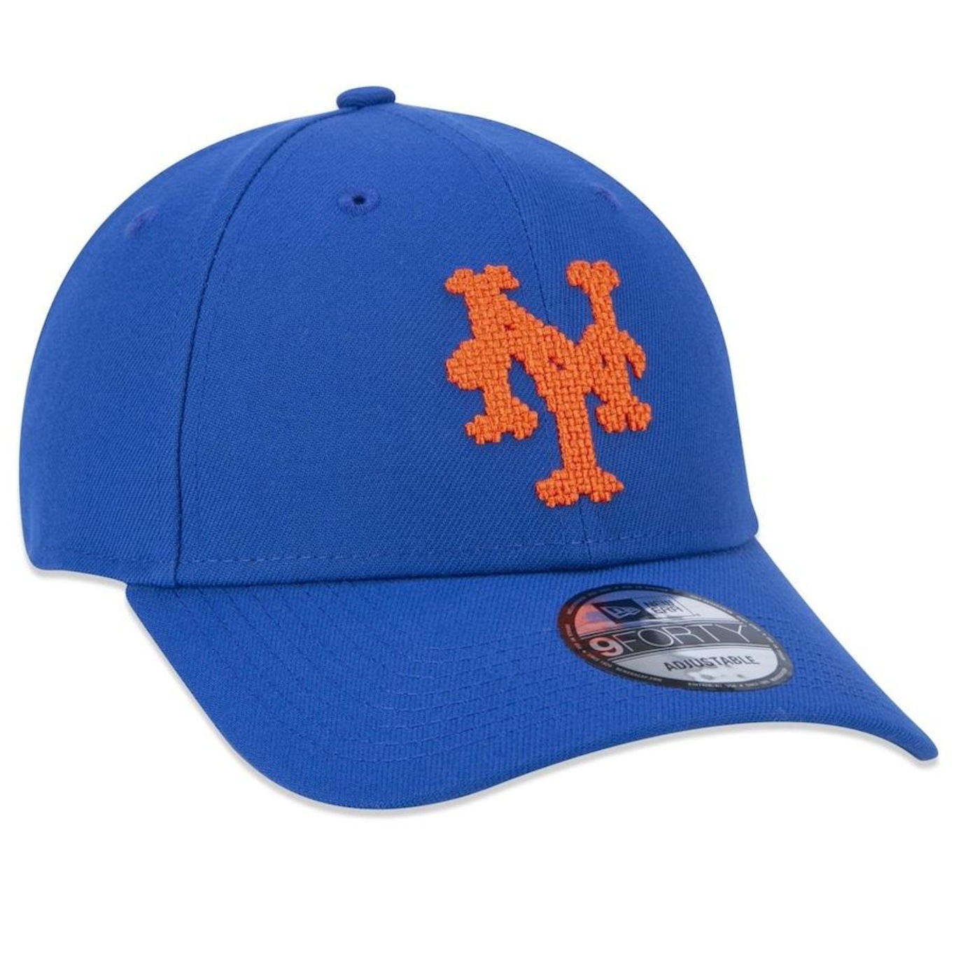 Boné Aba Curva New Era 9Forty MLB New York Mets Tecnologic - Snapback - Adulto - Foto 3