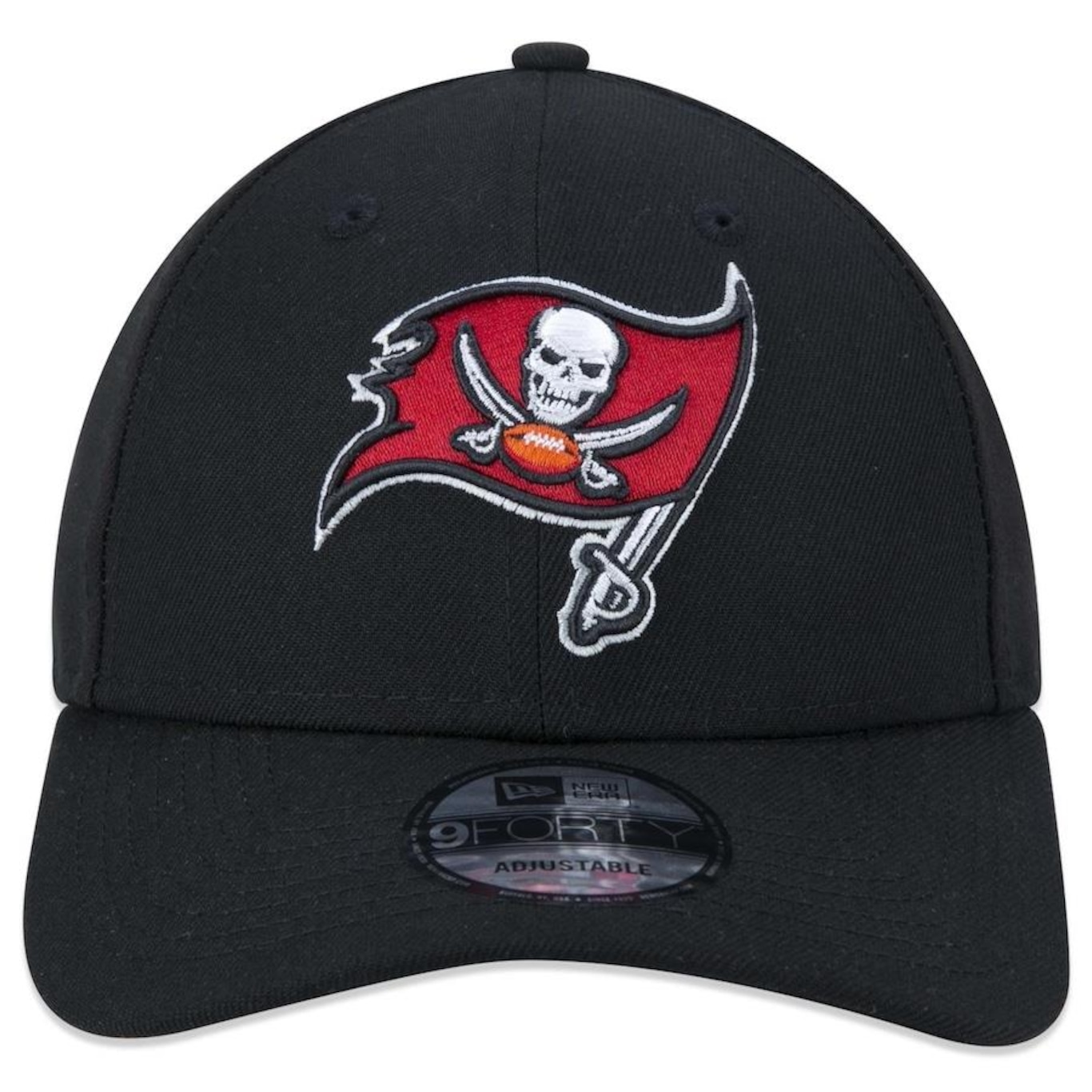 Boné Aba Curva New Era 9Forty NFL Tampa Bay Buccaneers - Snapback - Adulto - Foto 2