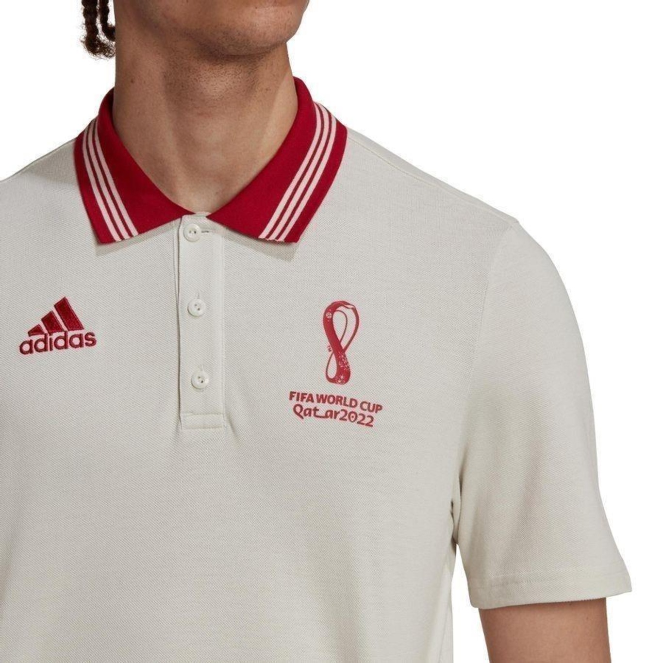 Camiseta adidas Estampada Copa do Mundo FIFA 2022™ - Masculina em Promoção