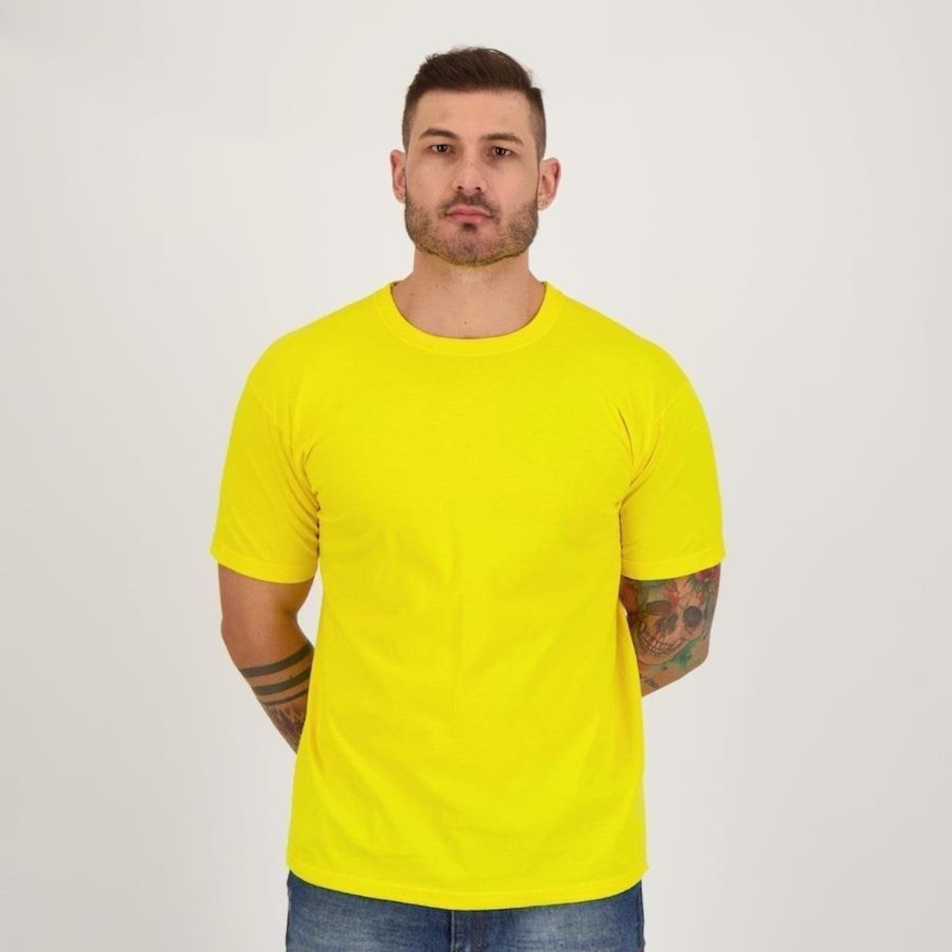 Camiseta Dras Basica - 20 Unidades - Masculina - Foto 2