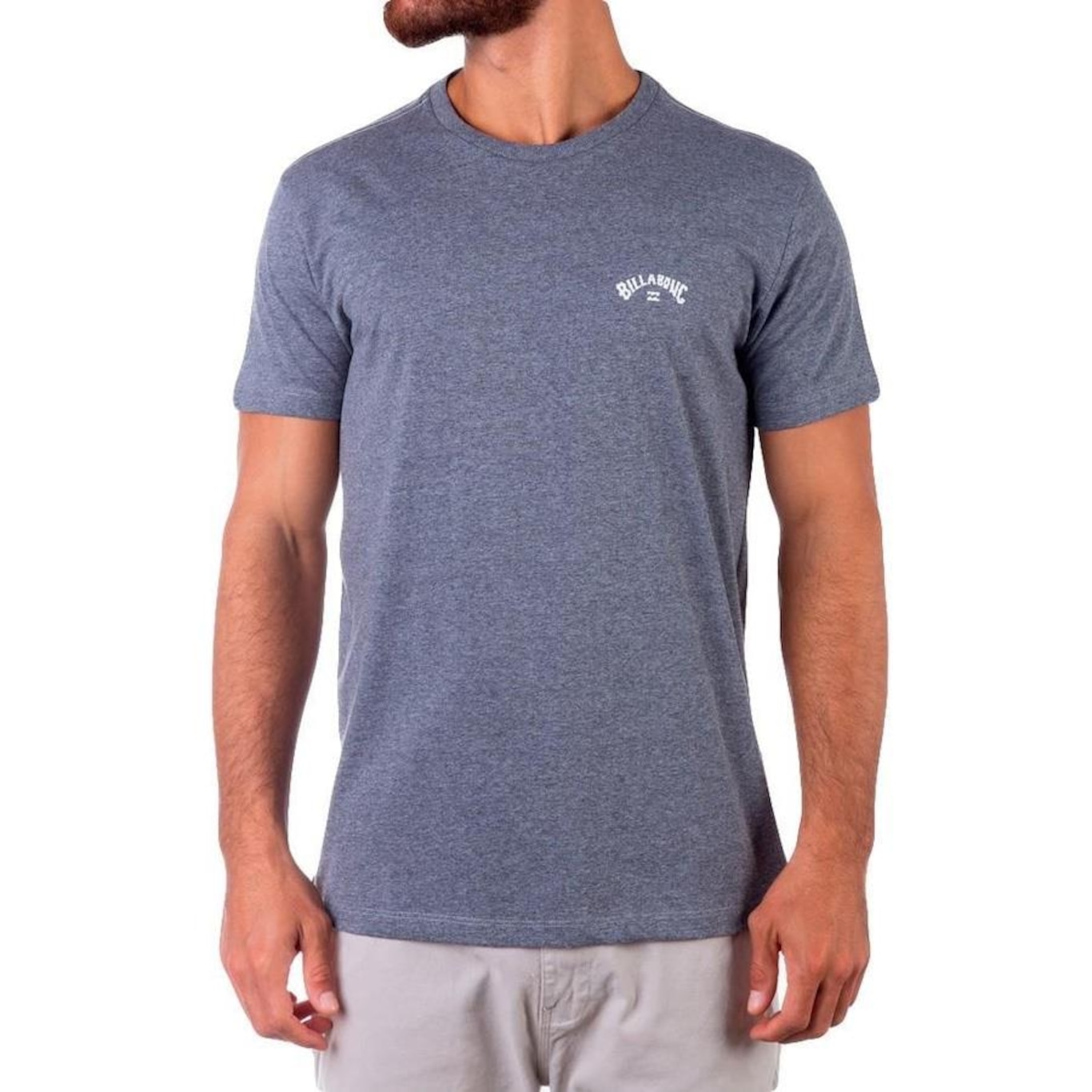 Camiseta Billabong Small Arch Mes - Masculina - Foto 1