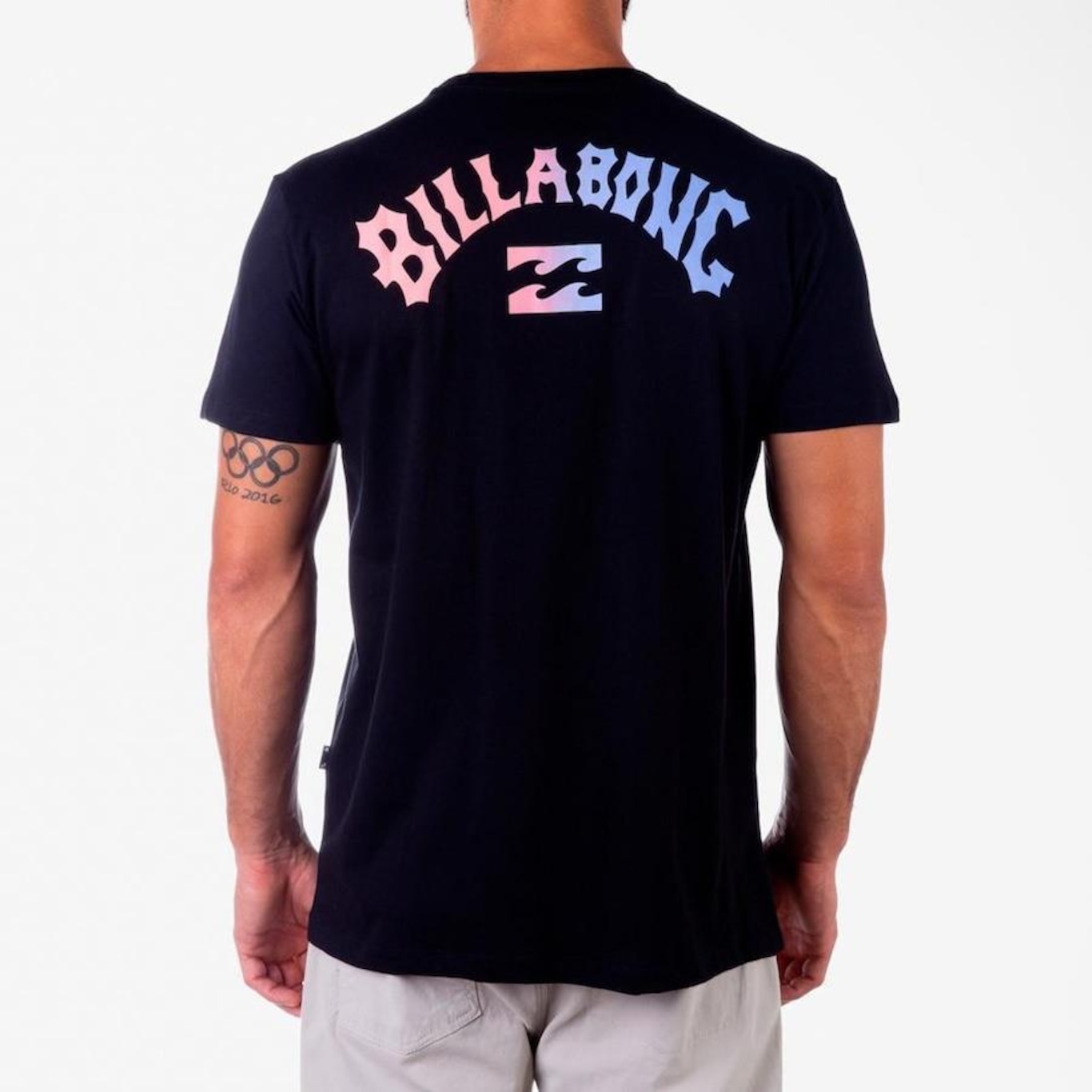 Camiseta Billabong Arch Fill - Masculina - Foto 2