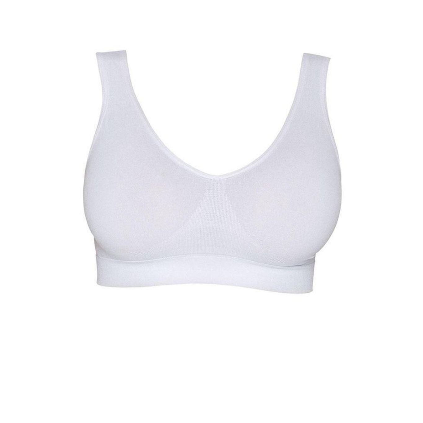 Top Fitness Hanes Alças Largas sem Costura 5762 - Feminino - 3 Unidades - Foto 3