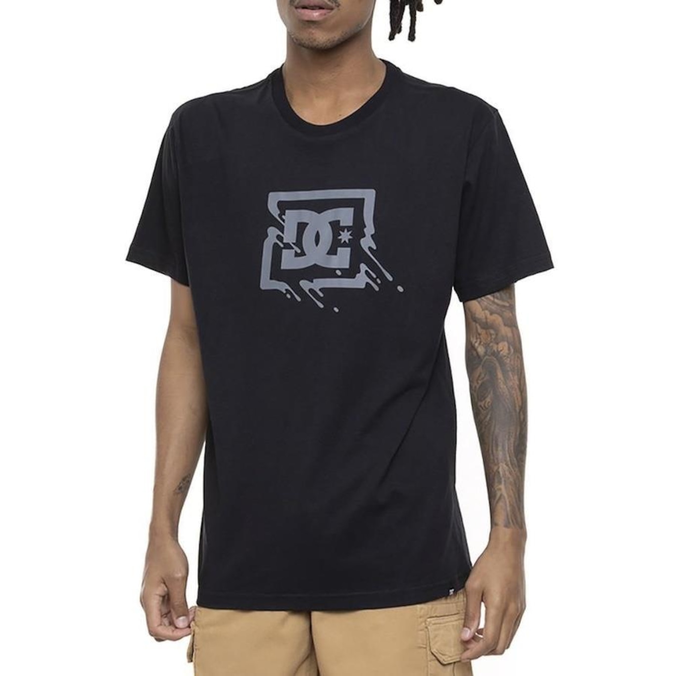 Camiseta Dc Shoes Trickle Down - Masculina - Foto 1