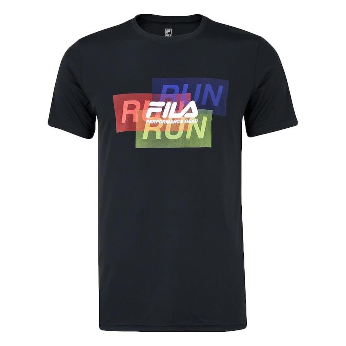 Camiseta Fila Basic Run Print - Masculina - Foto 1