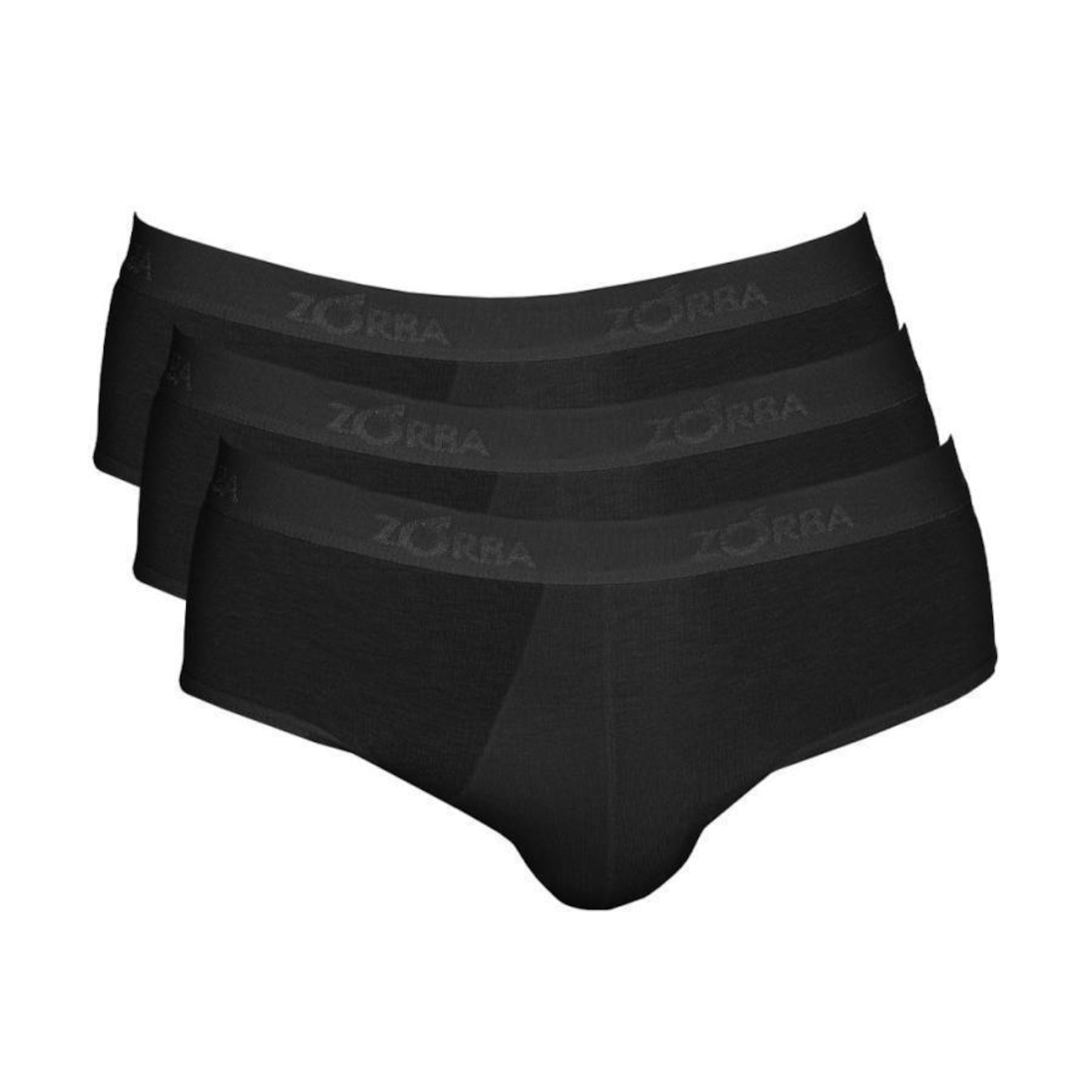 Kit Cuecas Slip Zorba Modal 688 - 3 Unidades - Masculina - Foto 1