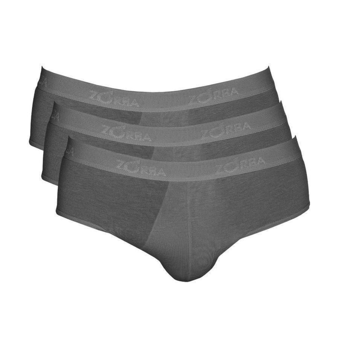 Kit Cuecas Slip Zorba Modal 688 - 3 Unidades - Masculina - Foto 1