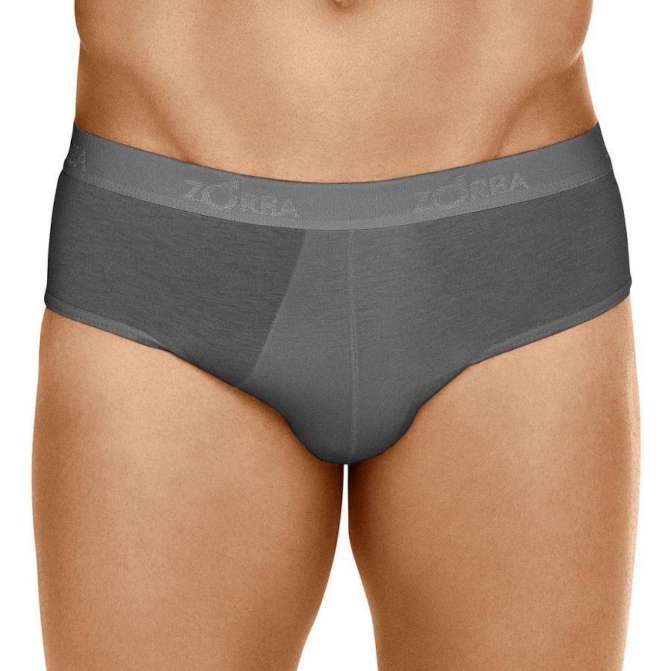 Kit Cuecas Slip Zorba Modal 688 - 3 Unidades - Masculina - Foto 3