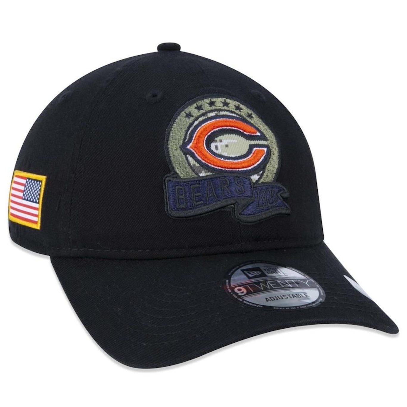 Boné Aba Curva New Era M 920 NFLsts 22 Chibea C - Strapback - Adulto - Foto 1