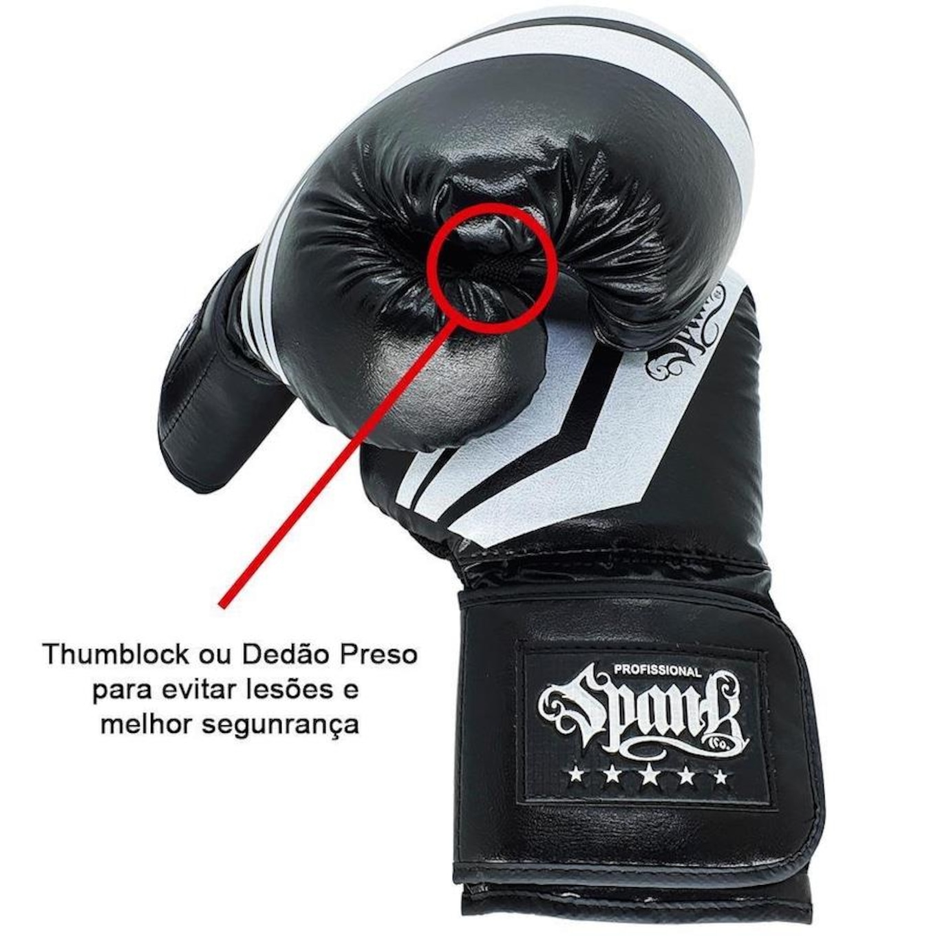 Kit de Muay Thai Spank CONFY Kickboxing com Bolsa - Adulto - Foto 3