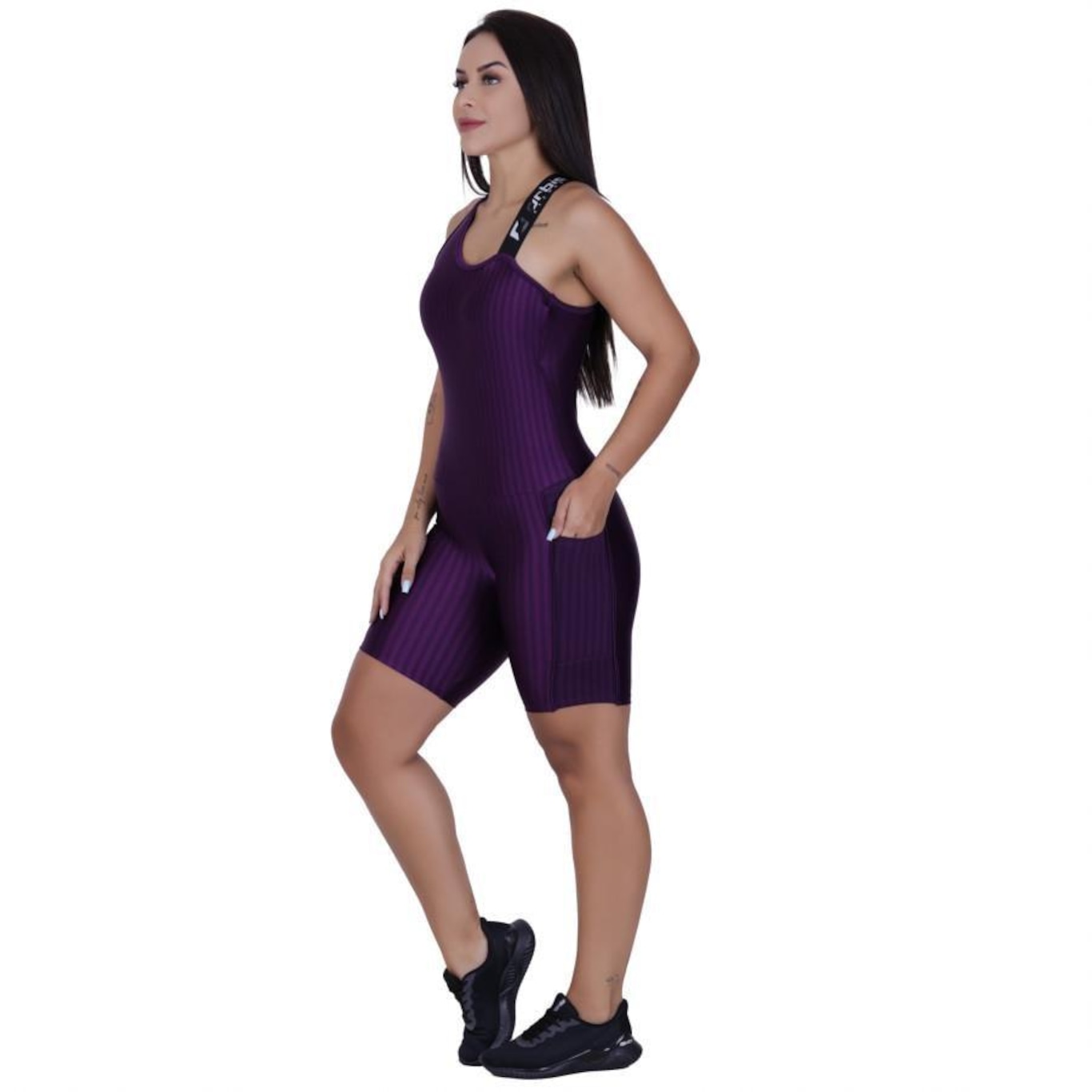 Macaquinho Fitness Orbis Cirrê 3D - Feminino - Foto 2