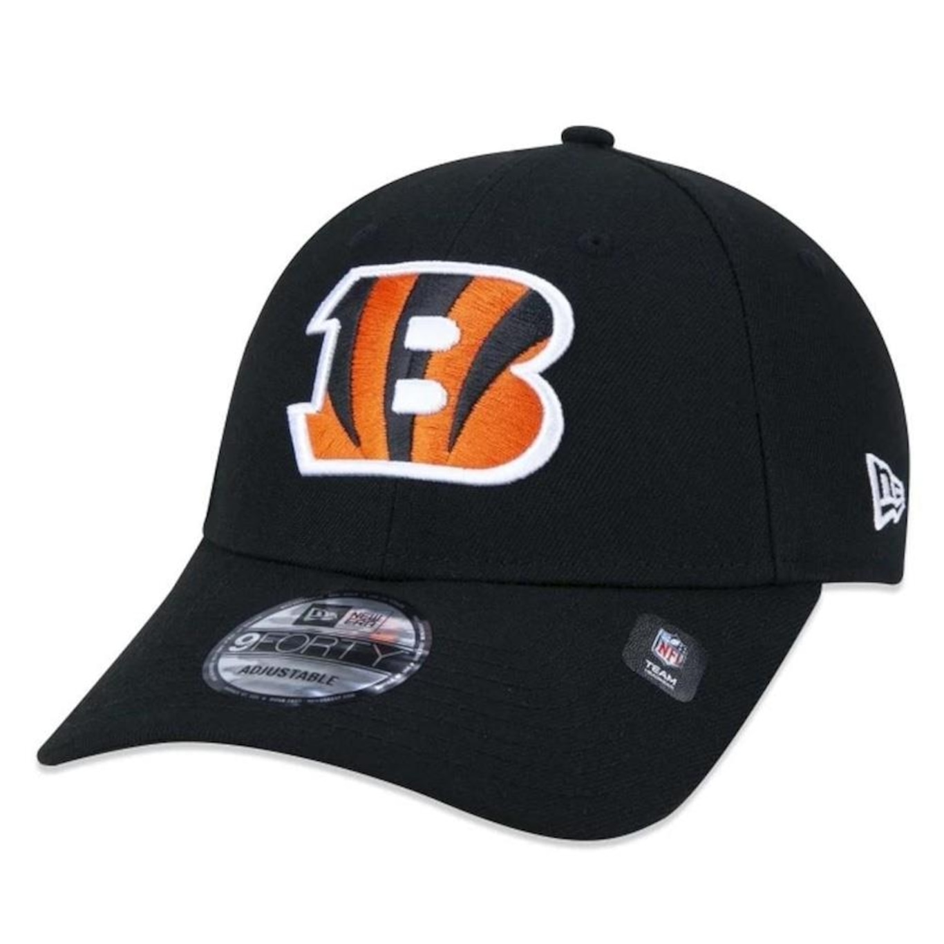 Boné Aba Curva New Era Cincinnati Bengals 940 Team - Snapback - Adulto - Foto 1