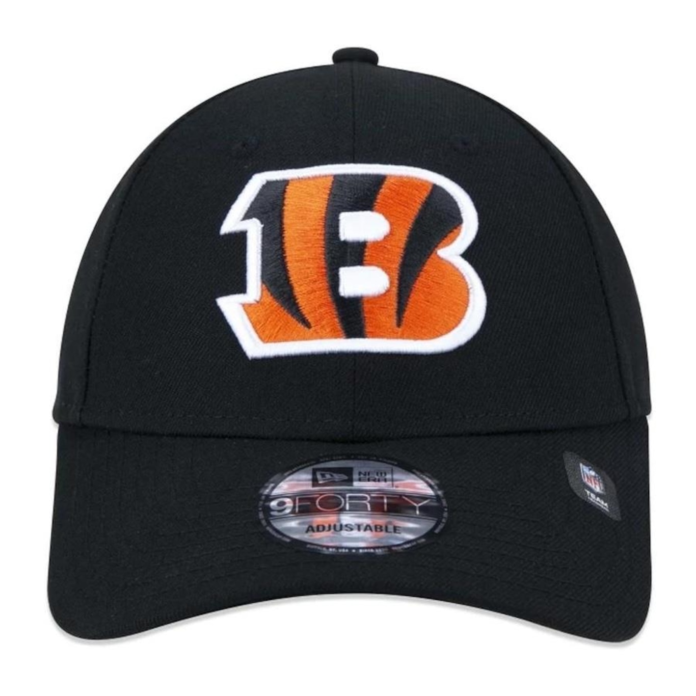 Boné Aba Curva New Era Cincinnati Bengals 940 Team - Snapback - Adulto - Foto 3