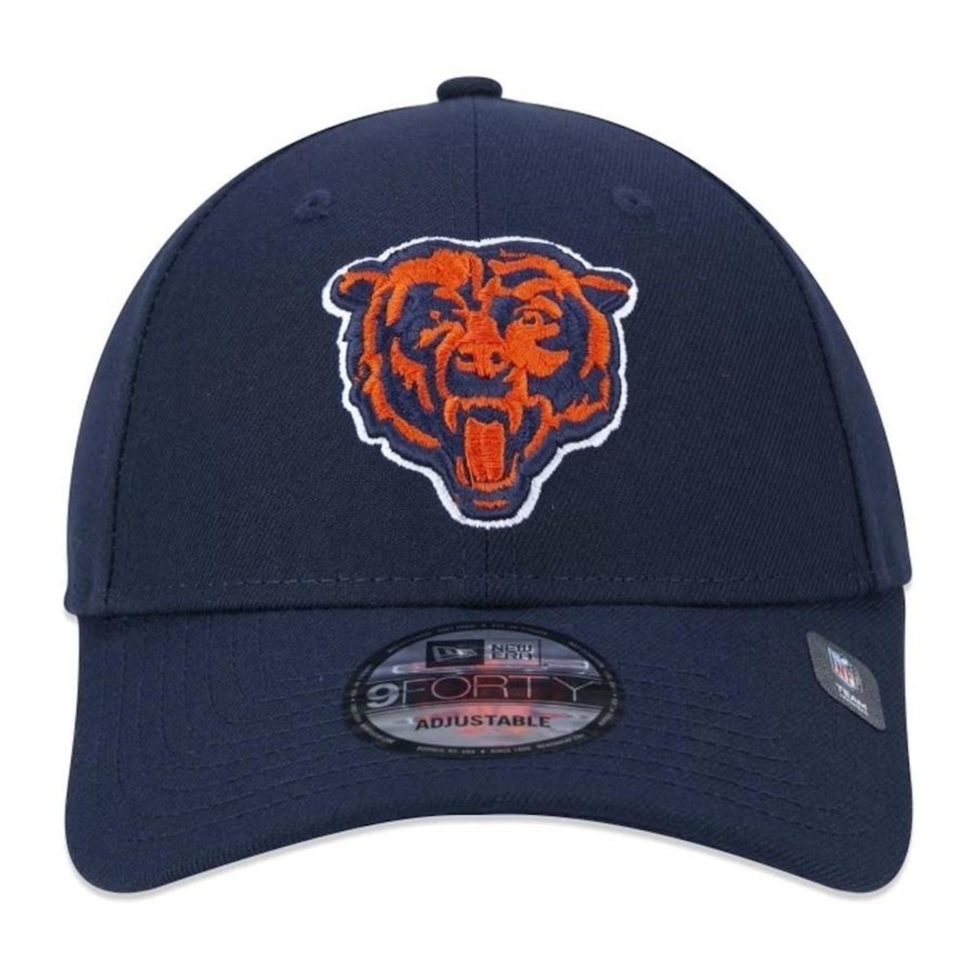 Boné Aba Curva New Era Chicago Bears 940 Team - Snapback - Adulto - Foto 3