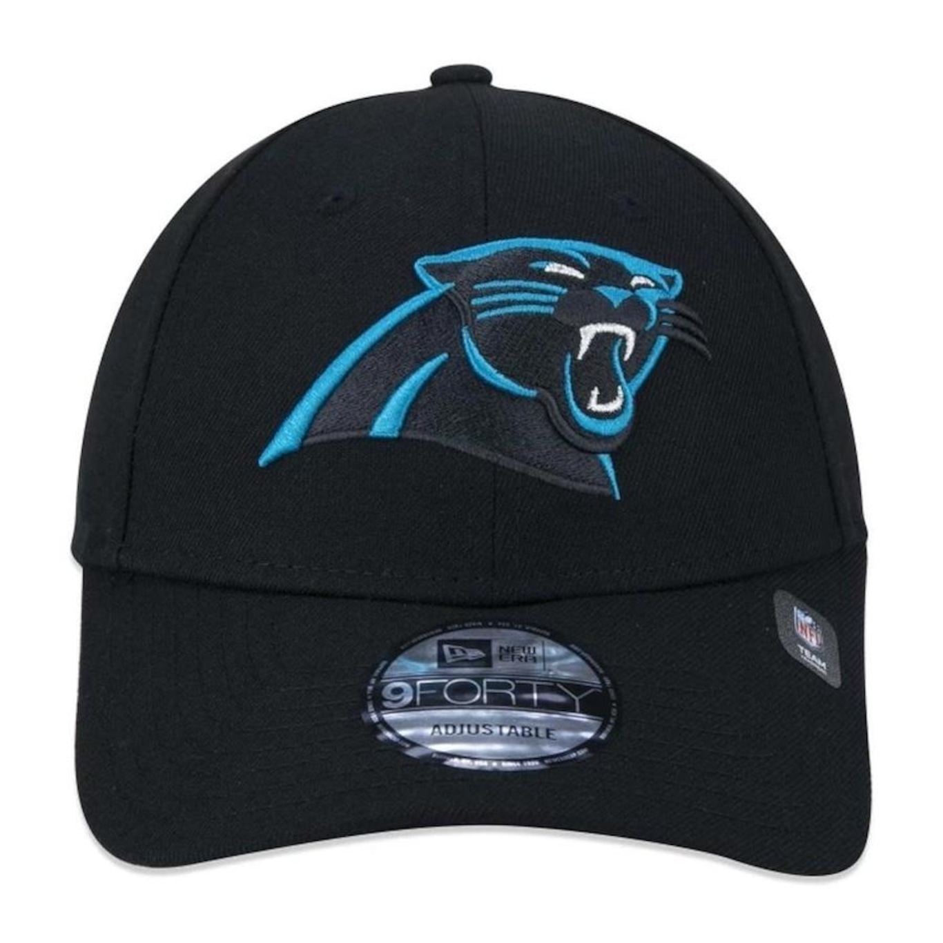 Boné Aba Curva New Era Carolina Panthers 940 Team - Snapback - Adulto - Foto 3