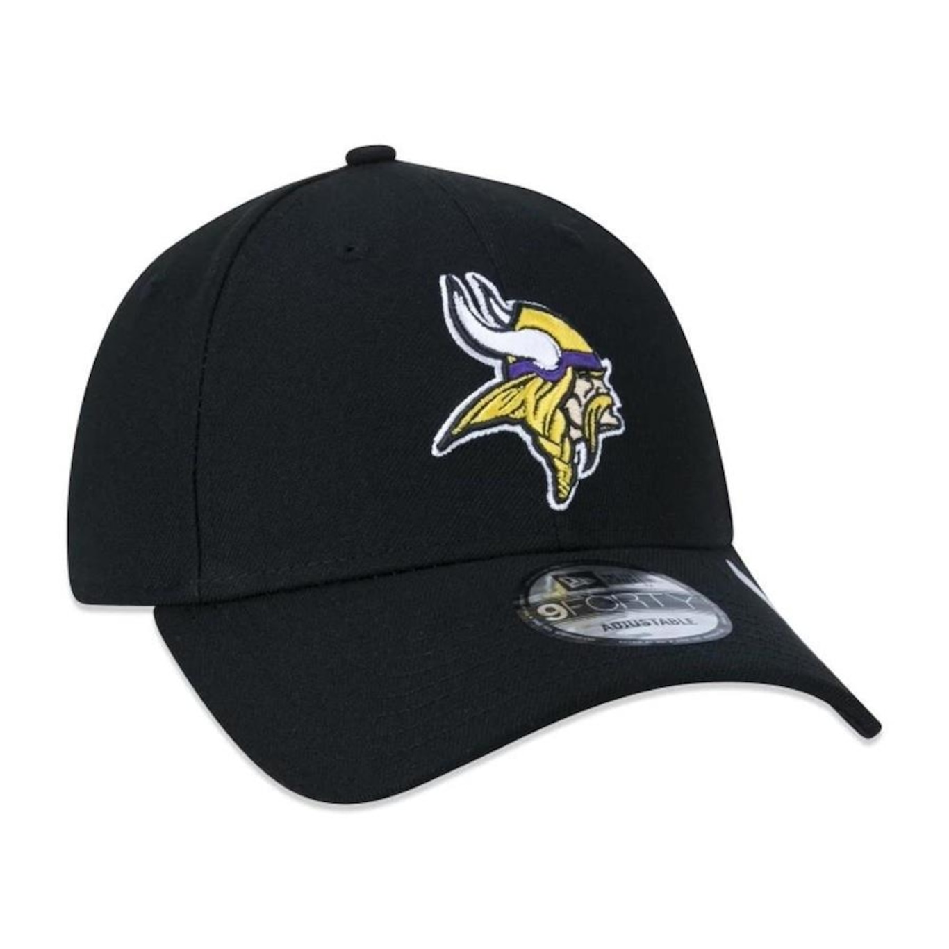 Boné Aba Curva New Era Minnesota Vikings 940 Team - Snapback - Adulto - Foto 4