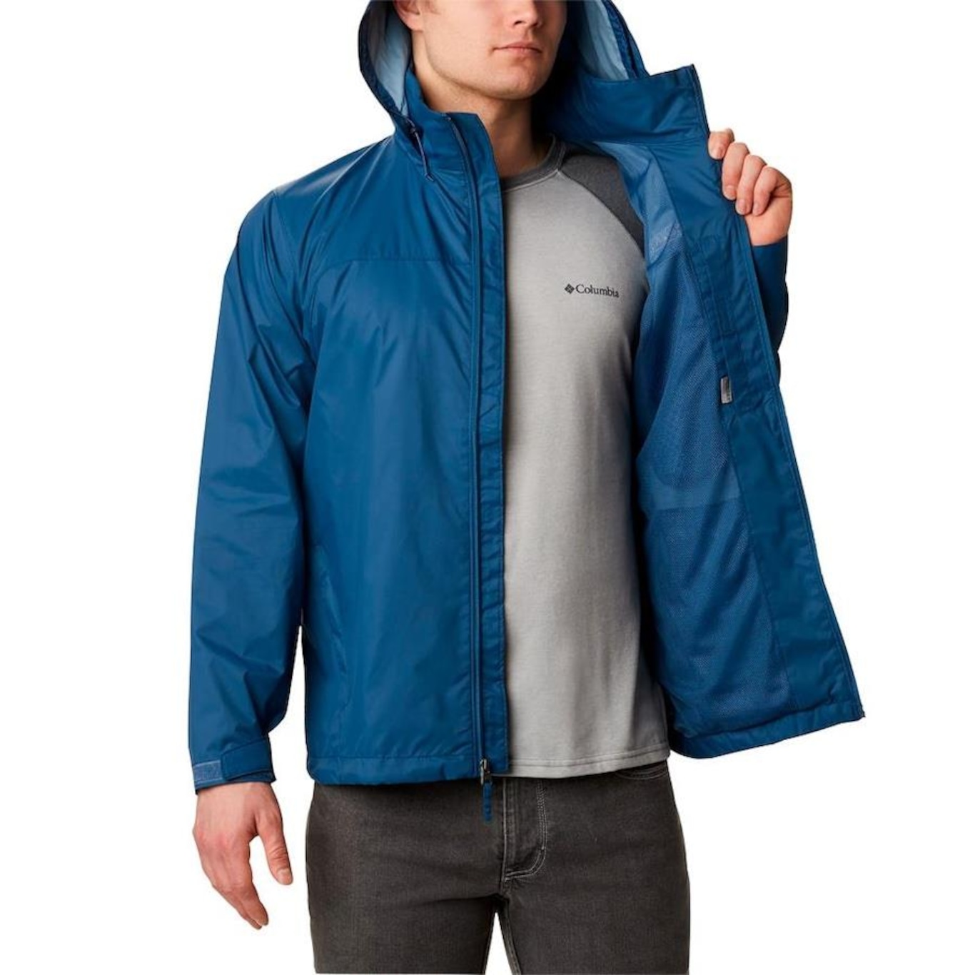 Jaqueta Columbia Glennaker Lake Rain - Masculino - Foto 3