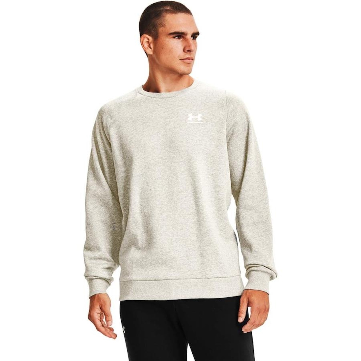 Moletom Under Armour Rival Terry Crew - Masculino - Foto 1