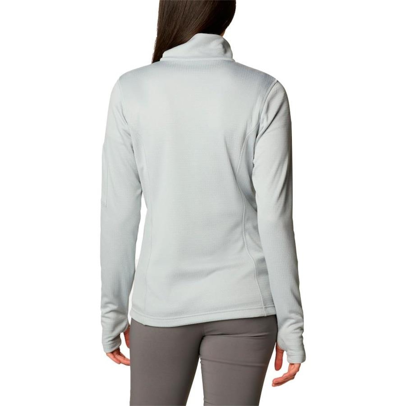 Moletom Columbia Park View Grid Fleece - Feminino - Foto 2