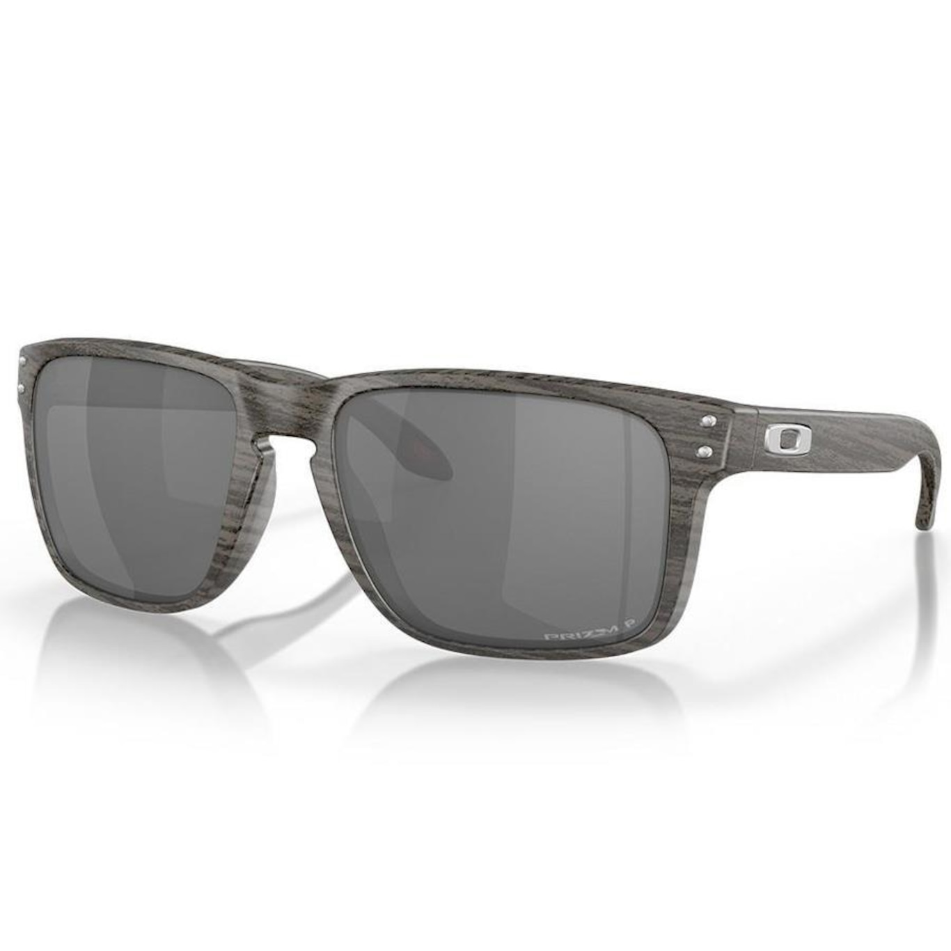 Óculos de Sol Unissex Oakley Holbrook Xl Woodgrain - Foto 2