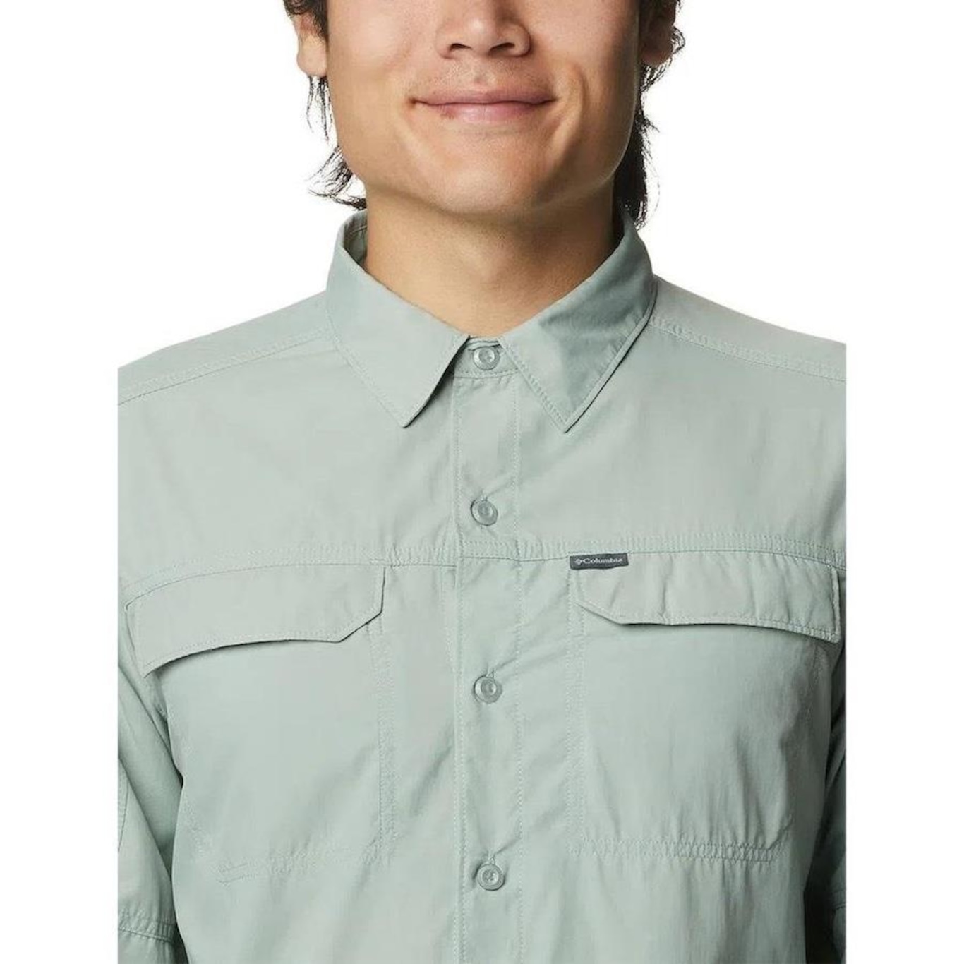 Camisa columbia silver ridge hot sale