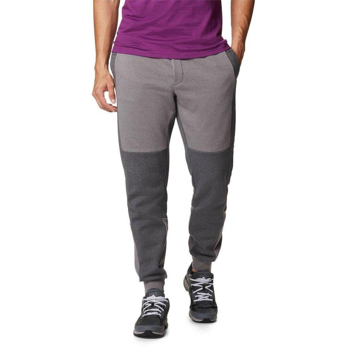 Calça Columbia Lodge Colorblock Jogger - Masculina - Foto 1