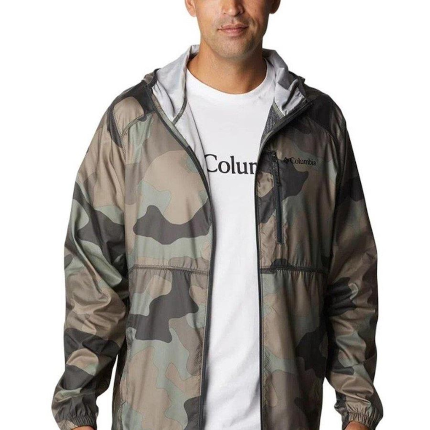 Jaqueta Columbia Flash Forward Windbreaker Print - Masculina - Foto 2