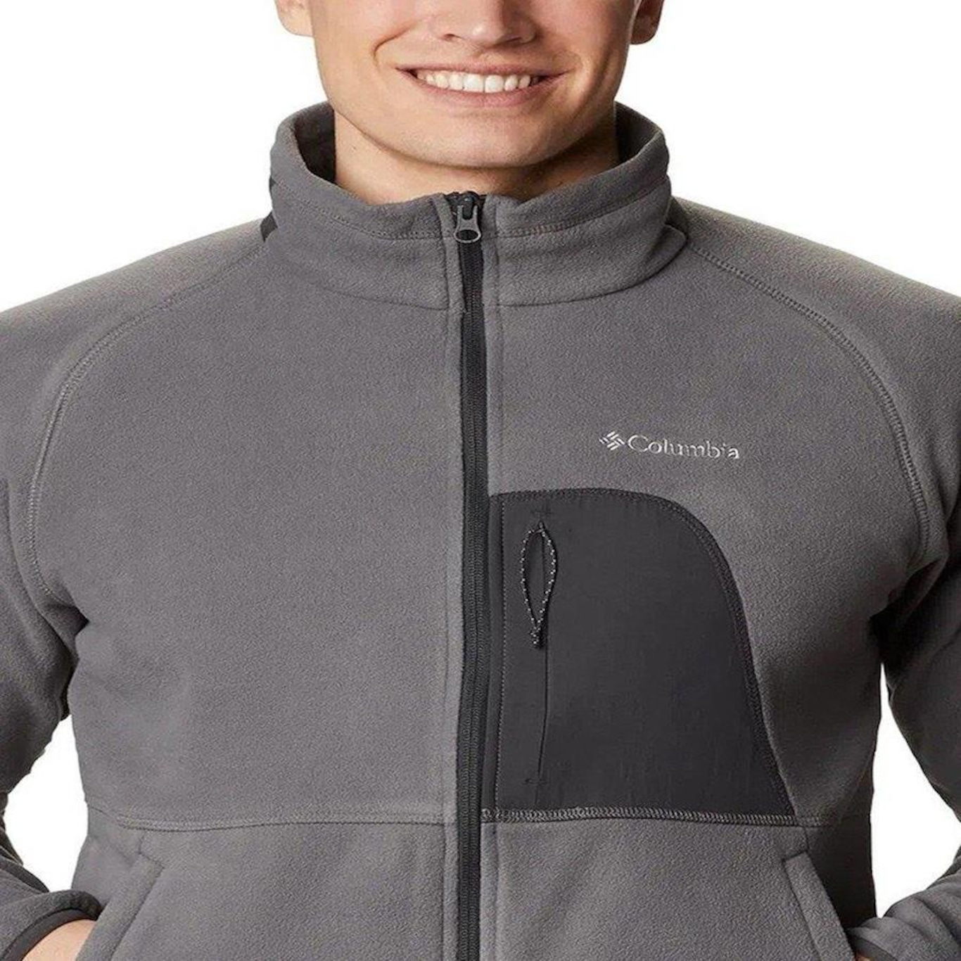 Jaqueta sem Capuz Columbia Fleece Rapid Expedition - Masculina - Foto 3