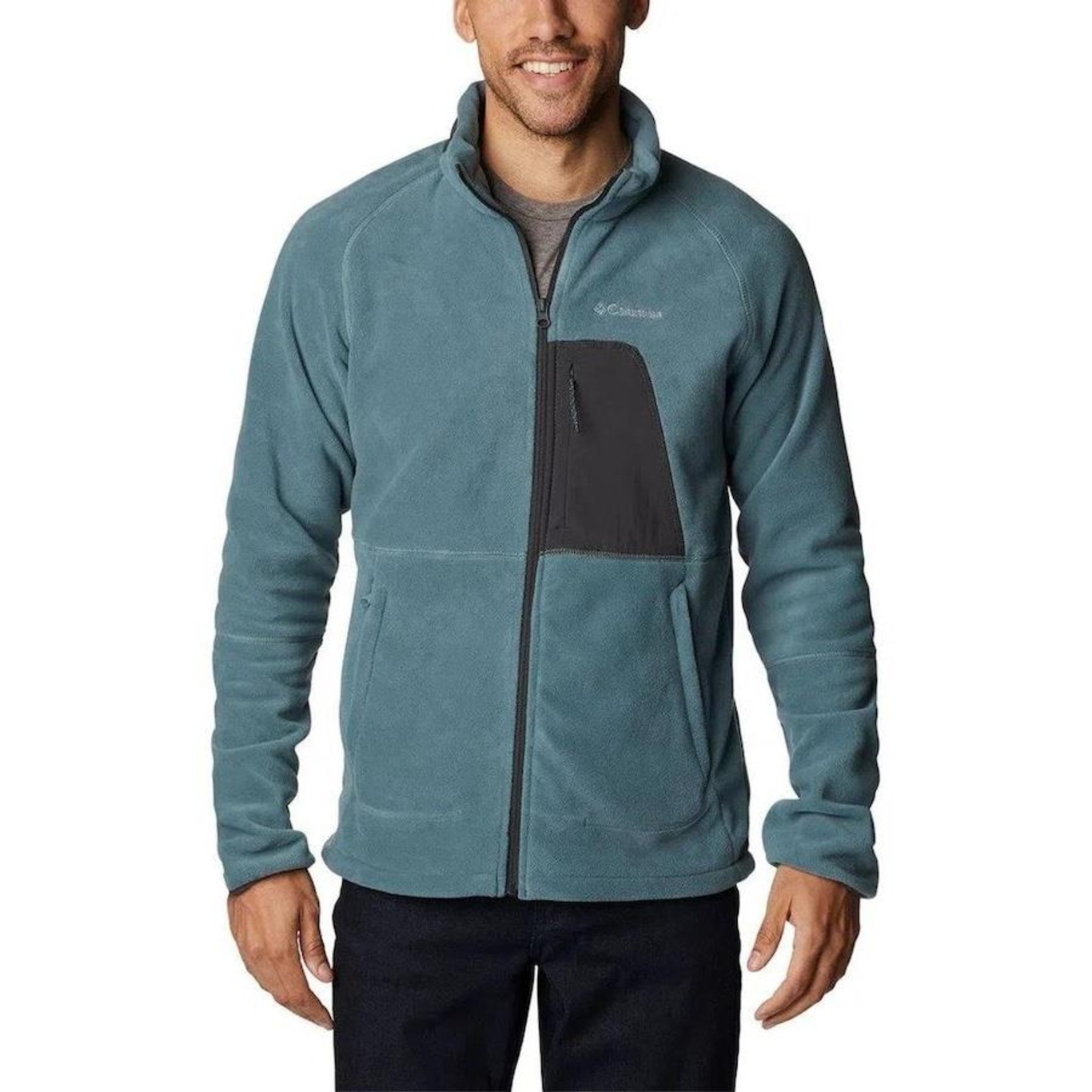 Jaqueta sem Capuz Columbia Fleece Rapid Expedition - Masculina - Foto 1