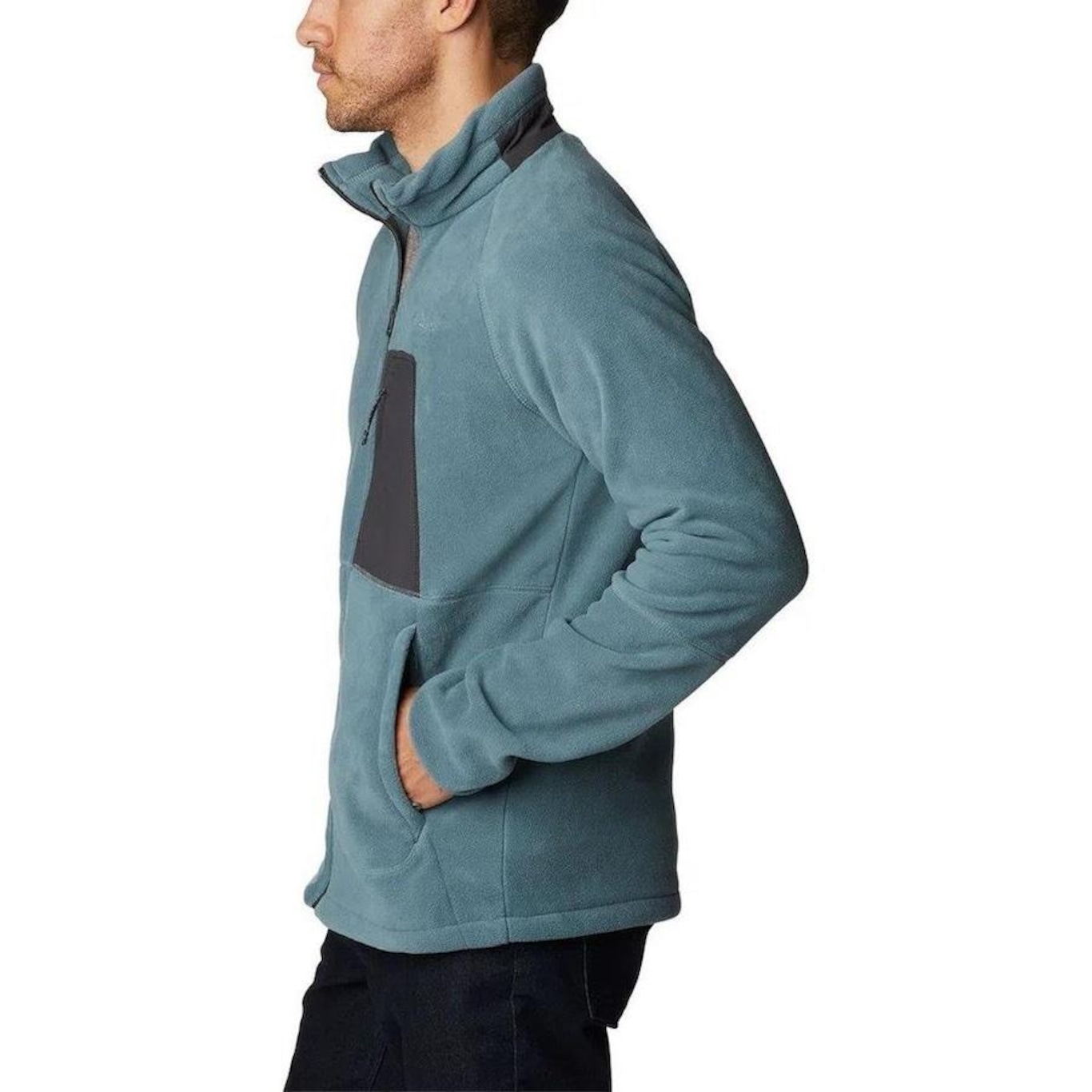 Jaqueta sem Capuz Columbia Fleece Rapid Expedition - Masculina - Foto 4